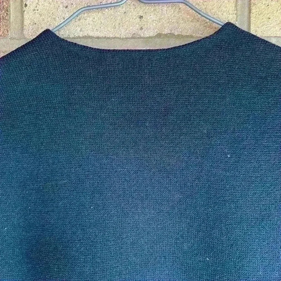 Eileen Fisher Petites 100% wool long sleeve button front cardigan coat - Picture 8 of 9